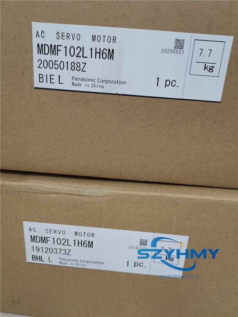 New Panasonic MDMF102L1H6M Servo Motor - 1PC in Box - PANASONIC