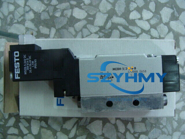 FESTO MEBH-3/2-1/8-B Solenoid Valve - New Model 172998 - FESTO