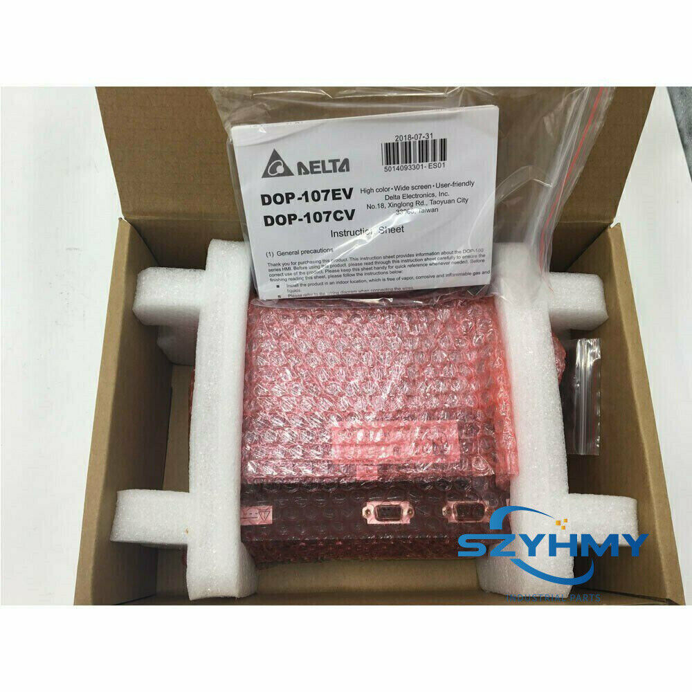 Delta DOP-107EV HMI Touch Screen - 1PC New Device - DELTA