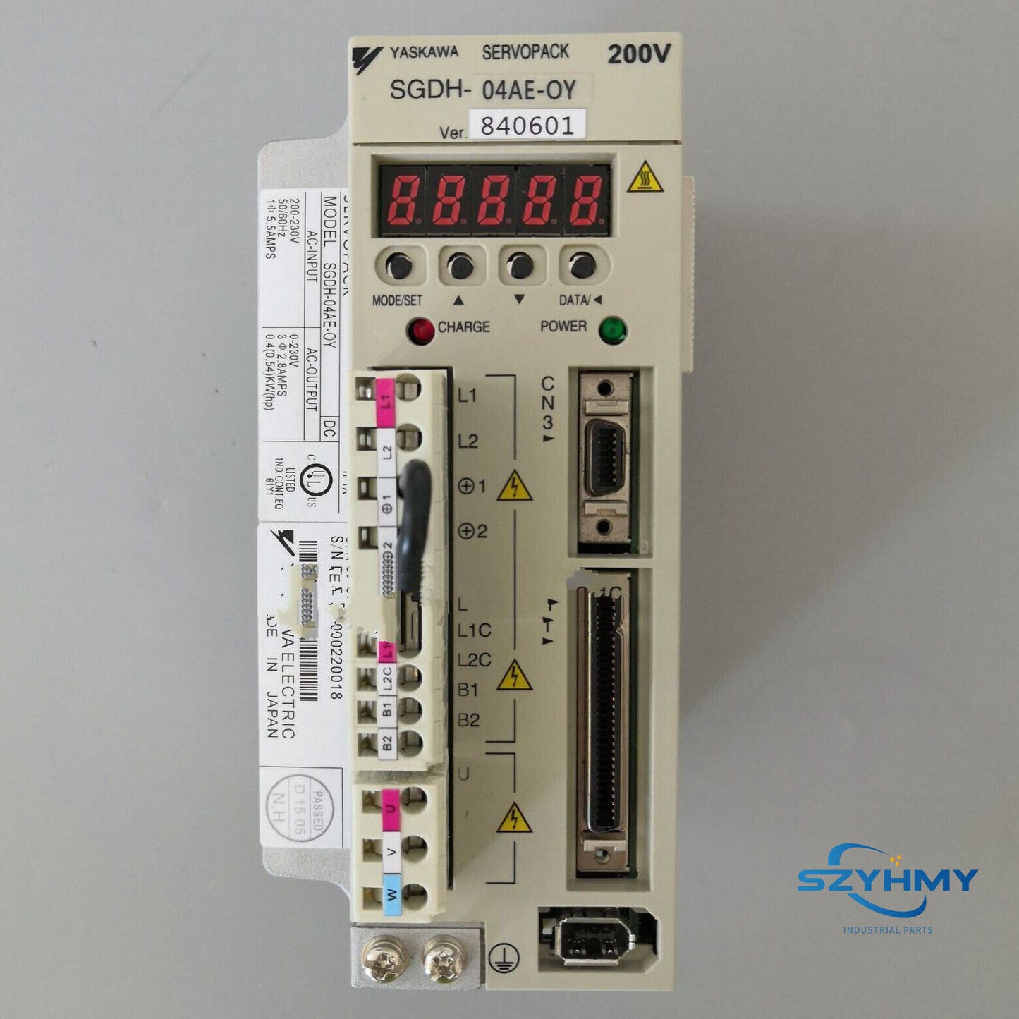 Yaskawa SGDH-04AE-OY New Servo Driver for Precision Control - YASKAWA
