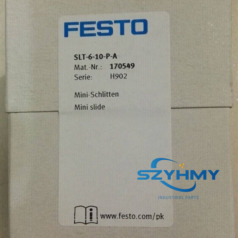 FESTO SLT-6-10-P-A Slide Cylinder - 1PC New, Model 170549 - FESTO