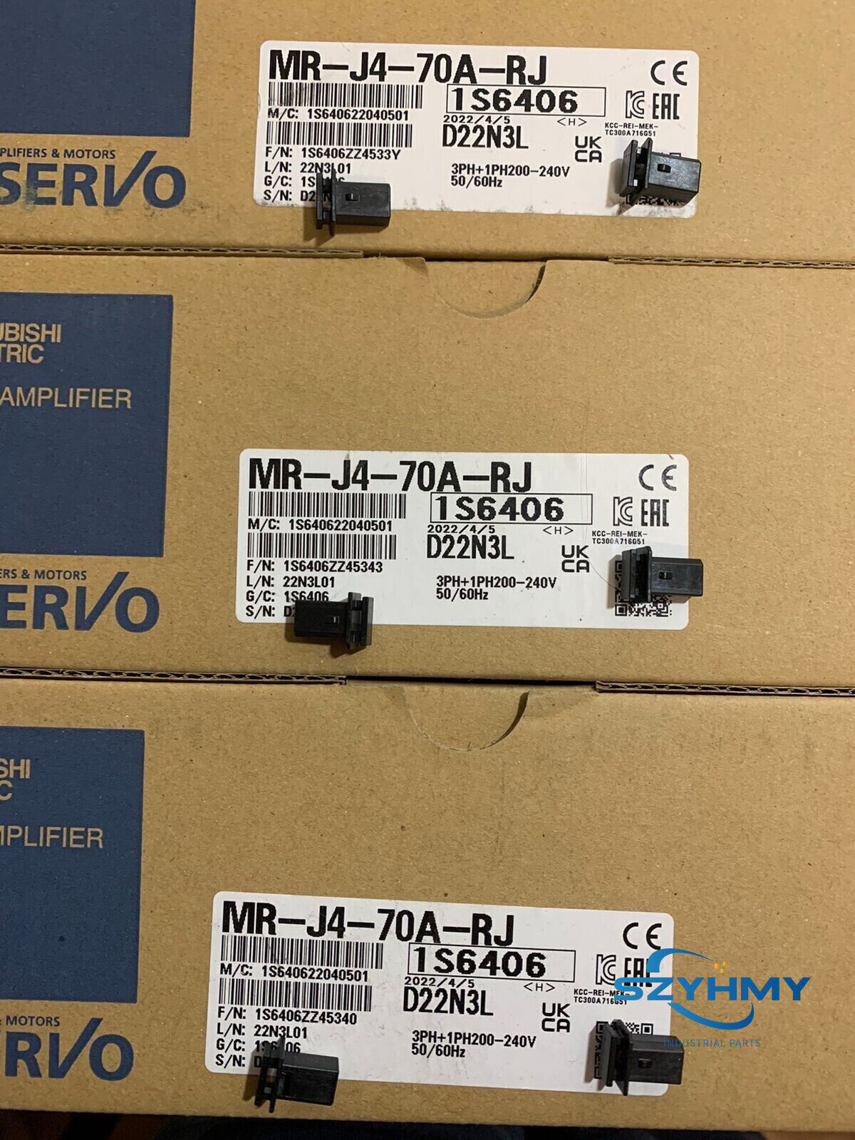 1PC New Mitsubishi MR-J4-70A-RJ Servo Drive with Box - MITSUBISHI