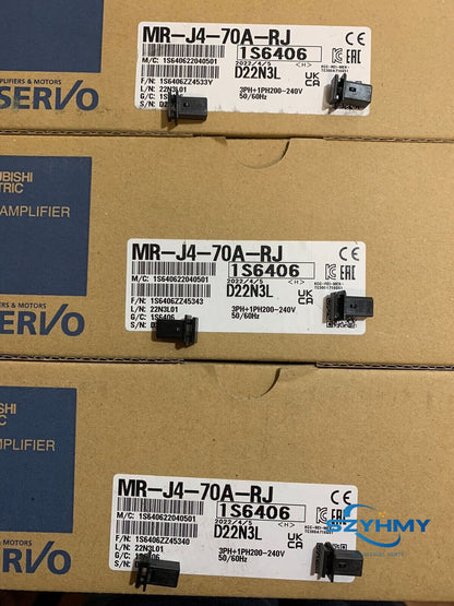 1PC New Mitsubishi MR-J4-70A-RJ Servo Drive with Box - MITSUBISHI
