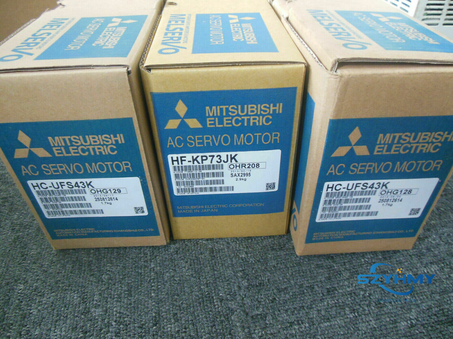Mitsubishi HF-KP73JK Servo Motor - New and In Box - MITSUBISHI