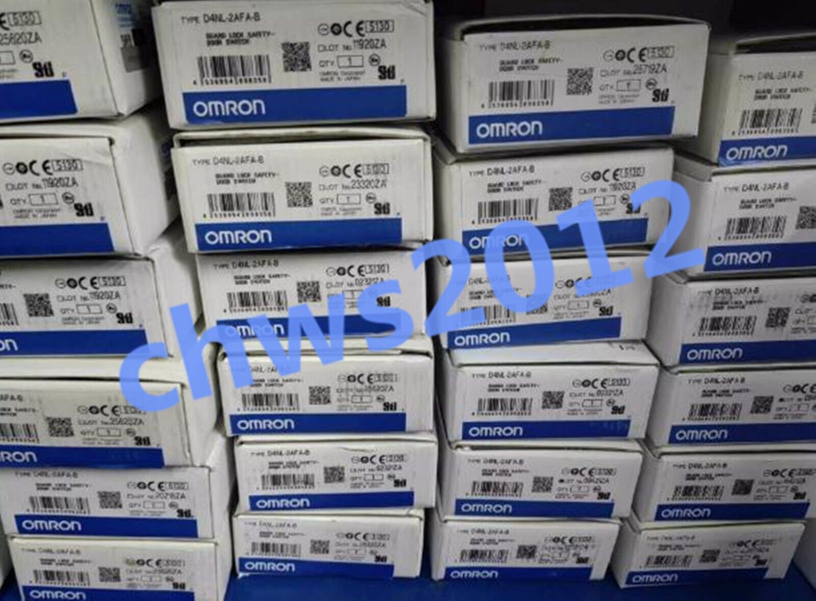 Omron D4NL-2AFA-B Safety Door Switch - Reliable Guard Lock Mechanism - OMRON