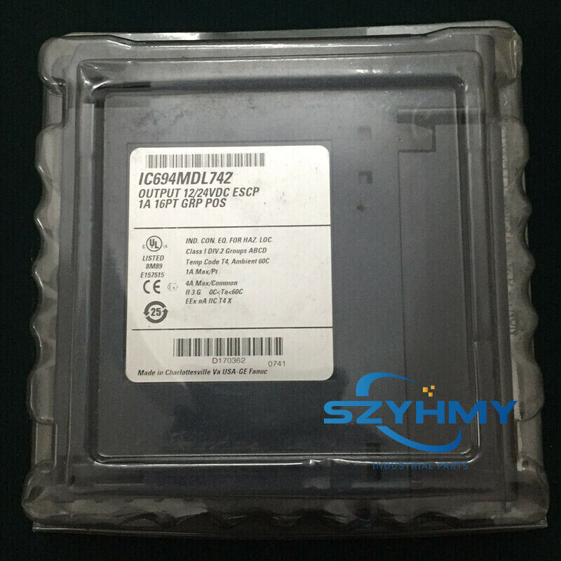 GE FANUC IC694MDL742 Output Module - 1 PC New - GE FANUC
