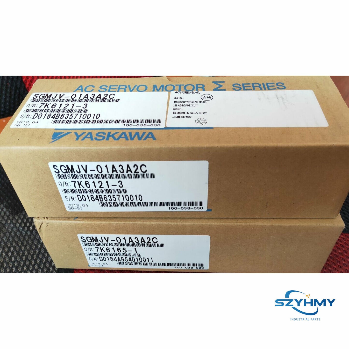 YASKAWA SGMJV-01A3A2C Servo Motor - High Performance and Reliability - YASKAWA