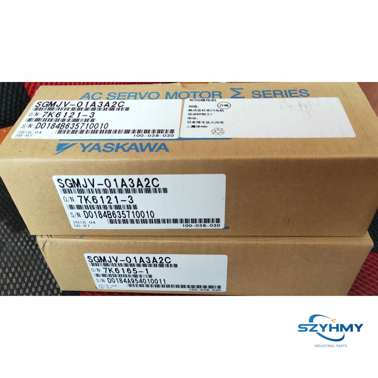 YASKAWA SGMJV-01A3A2C Servo Motor - High Performance and Reliability - YASKAWA