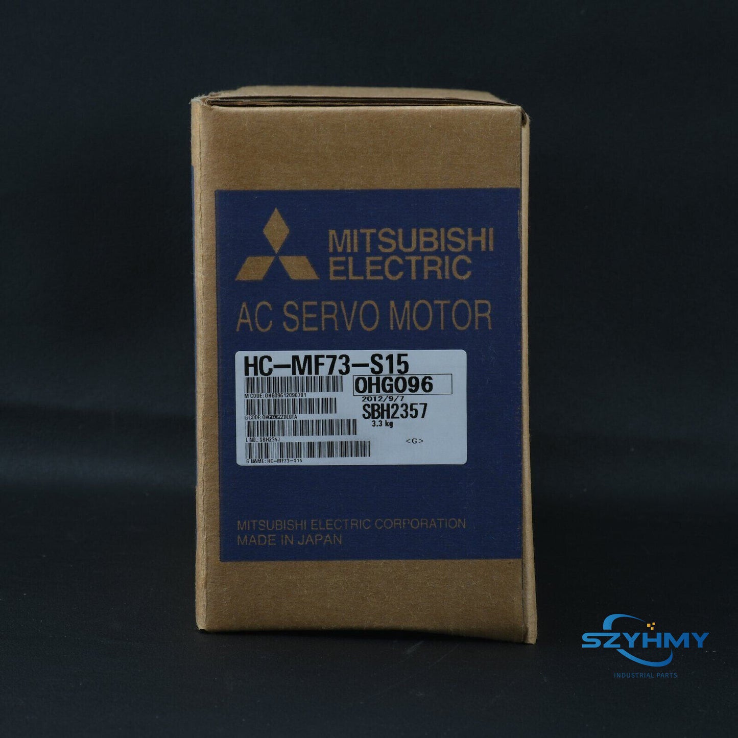 Mitsubishi HC-MF73-S15 Servo Motor - 1PC, New in Box - MITSUBISHI