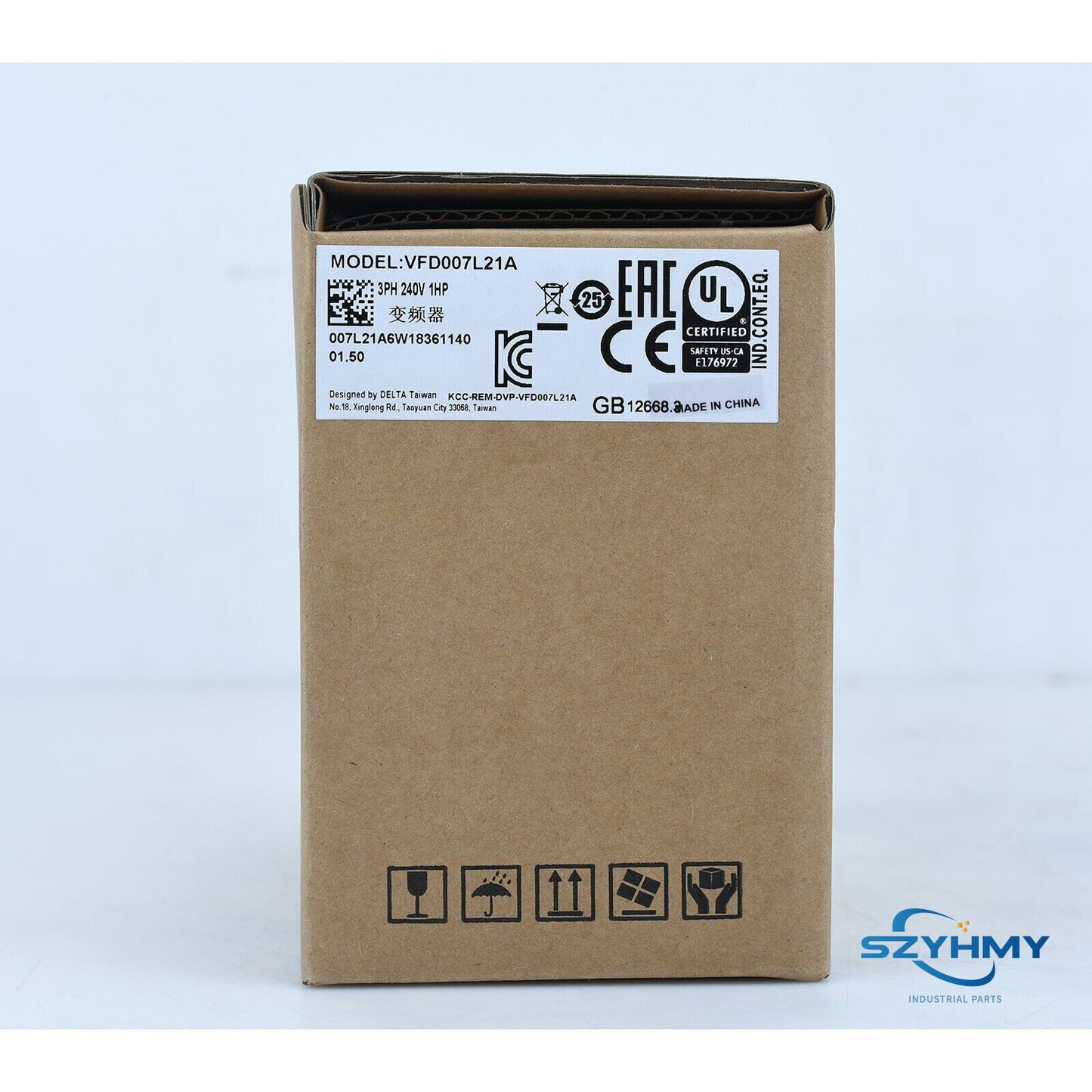 Delta VFD007L21A 0.75KW Frequency Converter 220V - 1PCS - DELTA