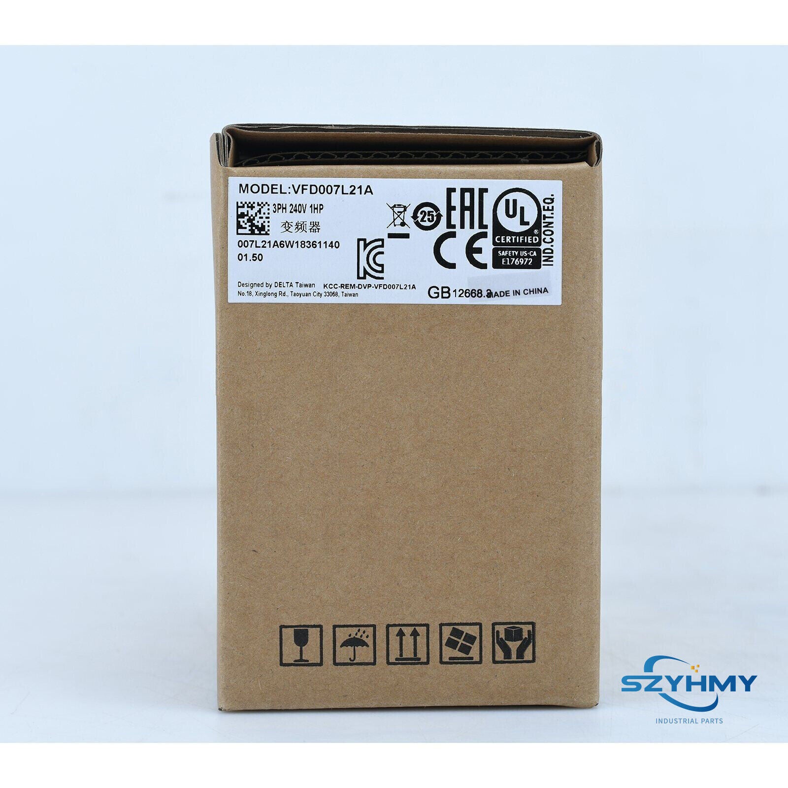 Delta VFD007L21A 0.75KW Frequency Converter 220V - 1PCS - DELTA