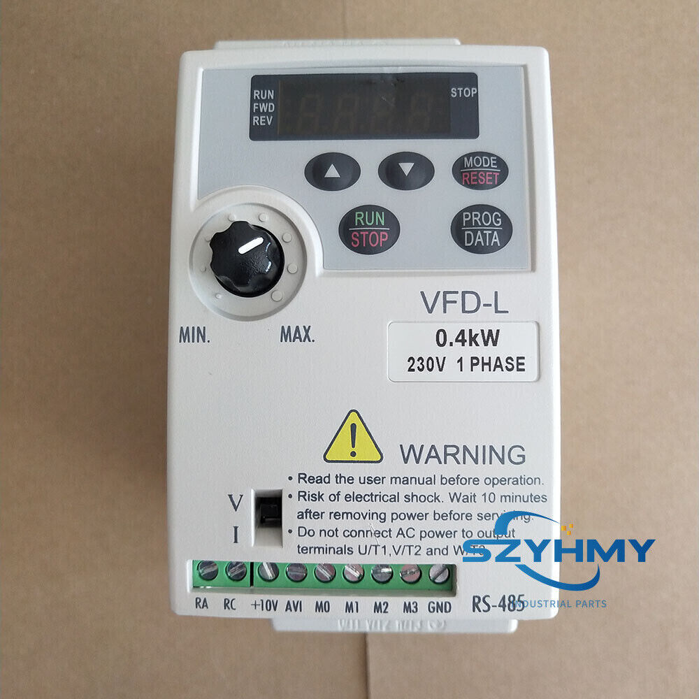 Delta VFD004L21A 0.4kW 220V Frequency Converter Inverter - DELTA
