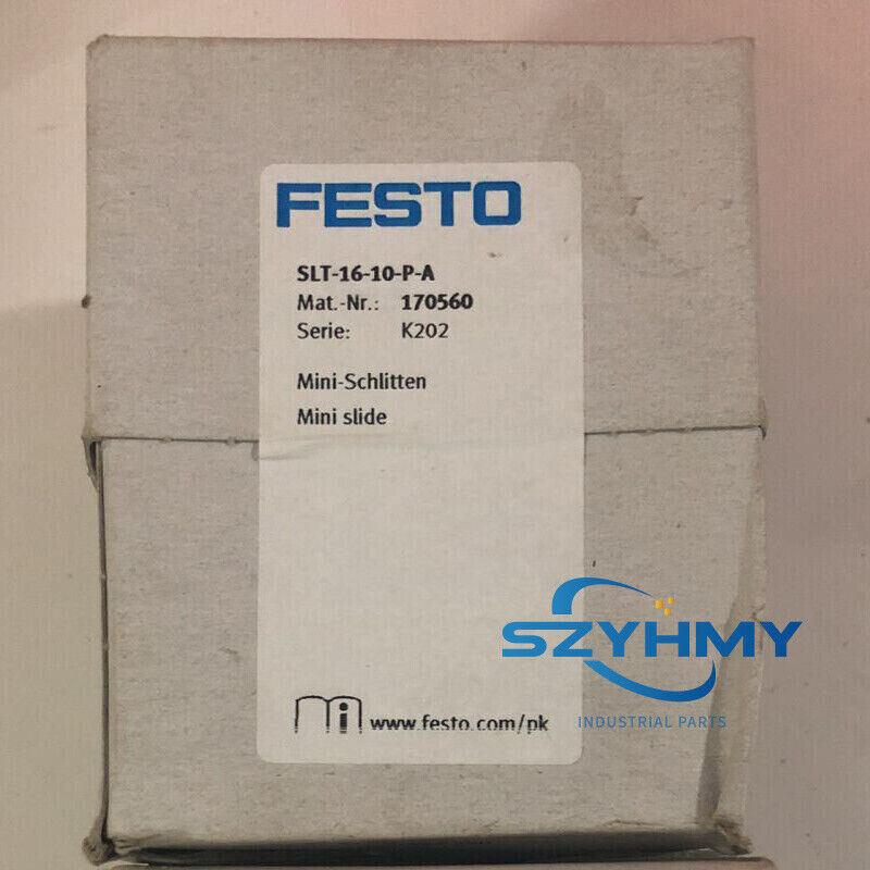 FESTO SLT-16-10-P-A Slider Cylinder - New 1PC - FESTO
