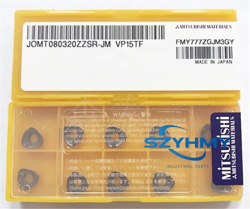 10PCS Mitsubishi JOMT080320ZZSR-JM VP15TF CNC Turning Tool Set - MITSUBISHI