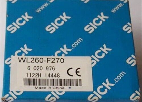 NEW SICK WL260-F270 Photoelectric Switch - Reliable Sensor Solution - SICK