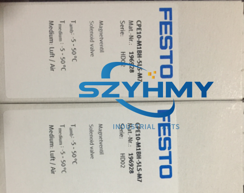 FESTO CPE10-M1BH-5LS-M7 Solenoid Valve - 1PC New 196928 - FESTO