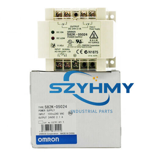 Omron S82K-05024 PLC Module - 24V Power Supply Unit - OMRON