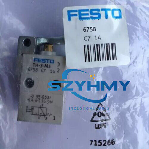 FESTO TH-3-M5 6758 Valve – High Performance Pneumatic Component - FESTO