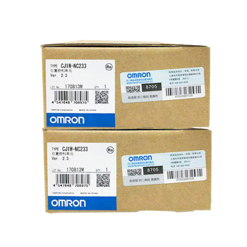 OMRON CJ1W-NC233 PLC Module - New in Box - OMRON