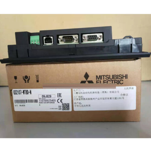 Mitsubishi GS2107-WTBD-N Touch Panel HMI for Industrial Use - MITSUBISHI