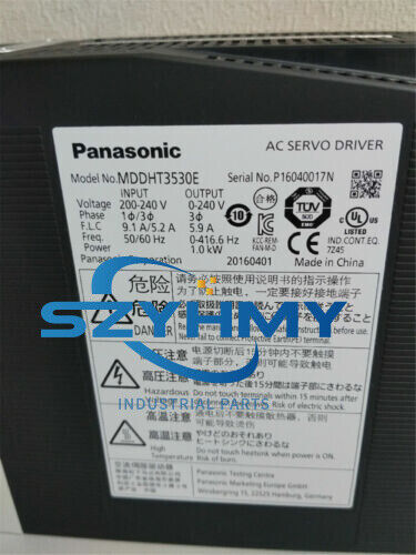 Panasonic MDDHT3530E AC Servo Drive - 1PC New in Box - PANASONIC