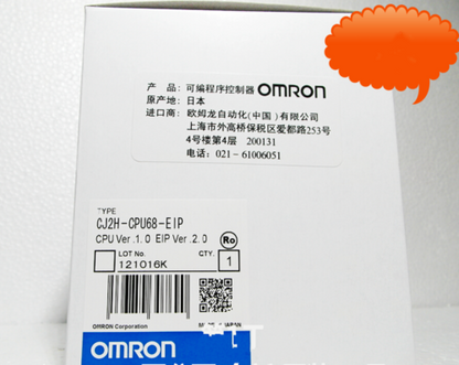 OMRON CJ2H-CPU68-EIP Programmable Logic Controller Module - OMRON