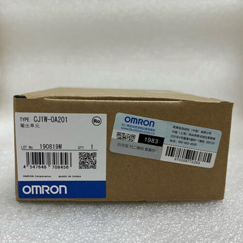 Omron CJ1W-OA201 Solid State Output Module PLC - 1PC DIN Rail - OMRON
