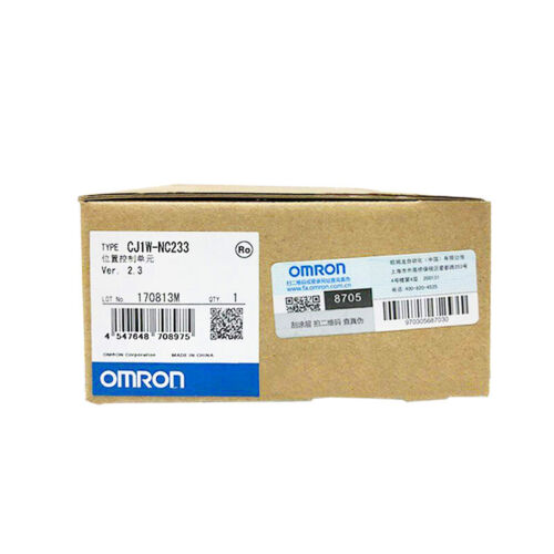 OMRON CJ1W-NC233 PLC Module - New in Box - OMRON