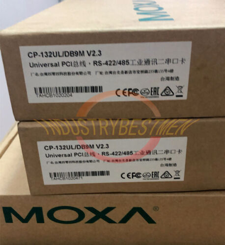MOXA CP-132UL/DB9M V2.3 RS-422/485 2-Port Serial Card - MOXA