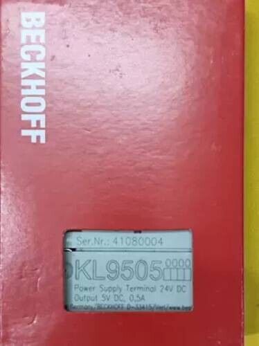 KL9505 Original Power Supply Terminal Module - 100% Authentic - ORIGINAL