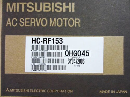 Mitsubishi HC-RF153 AC Servo Motor - New in Box - MITSUBISHI