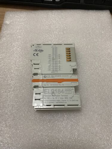Beckhoff EL9184 PLC Module - New In Box - High Performance Control - BECKHOFF