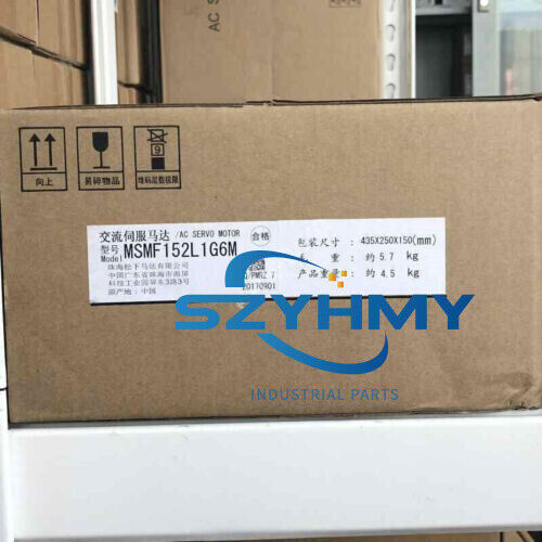 New Panasonic MSMF152L1G6M Servo Motor - High Performance - PANASONIC