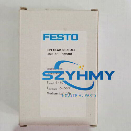Festo CPE10-M1BH-5L-M5 Solenoid Valve - 1pc New - FESTO