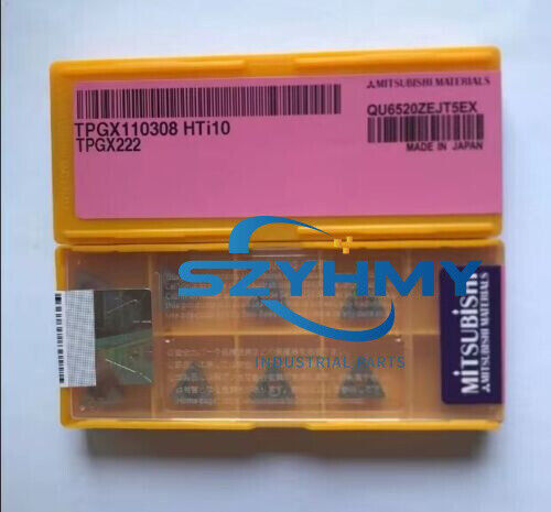 10PCS Mitsubishi TPGX110308 HTI10 Carbide Cutting Inserts Tools - MITSUBISHI