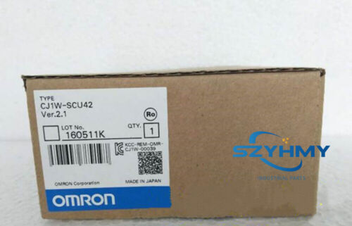 OMRON CJ1W-SCU42 PLC Module New In Box - OMRON