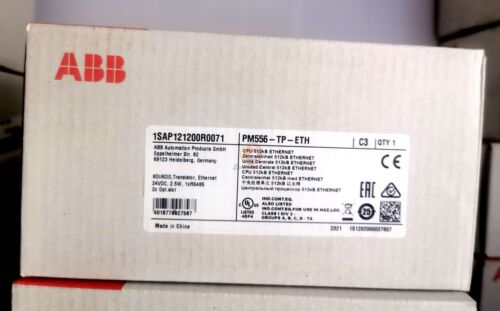 ABB PM556-TP-ETH PLC Controller - Model 1SAP121200R0071 - KOEED