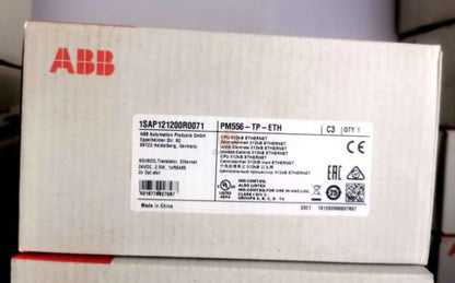 ABB PM556-TP-ETH PLC Controller - Model 1SAP121200R0071 - KOEED