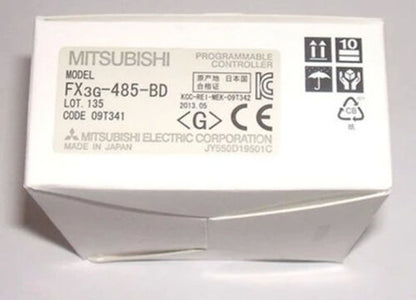 Mitsubishi PLC FX3G-485-BD - New in Box - Reliable Communication - MITSUBISHI