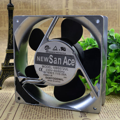Sanyo Denki San Ace 120 Cooling Fan 109S072UL - New in Box - SANYO DENKI SAN ACE