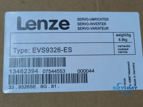 Lenze EVS9326-ES Servo Frequency Inverter Converter - LENZE