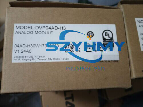 Delta DVP04AD-H3 PLC - Compact Control Module for Automation - DELTA