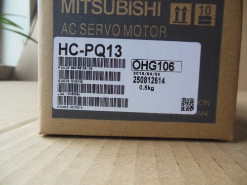 Mitsubishi HC-PQ13 AC Servo Motor - New In Box - MITSUBISHI