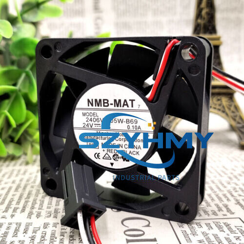 NMB-MAT 2406VL-05W-B69 24V Cooling Fan - 6CM, 0.10A - NMB-MAT