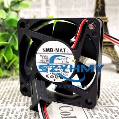 NMB-MAT 2406VL-05W-B69 24V Cooling Fan - 6CM, 0.10A - NMB-MAT