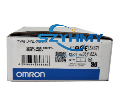 Omron D4NL-2DFG-B Safety Door Switch - New in Box - OMRON