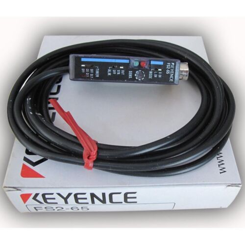 Keyence FS2-65 Fiber Amplifier Sensor - New in Box - KEYENCE