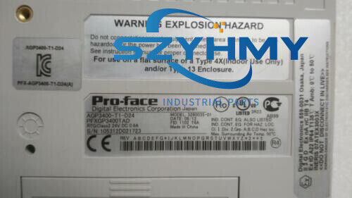 Proface AGP3400-T1-D24 Touch Panel HMI Display - New Condition - PROFACE