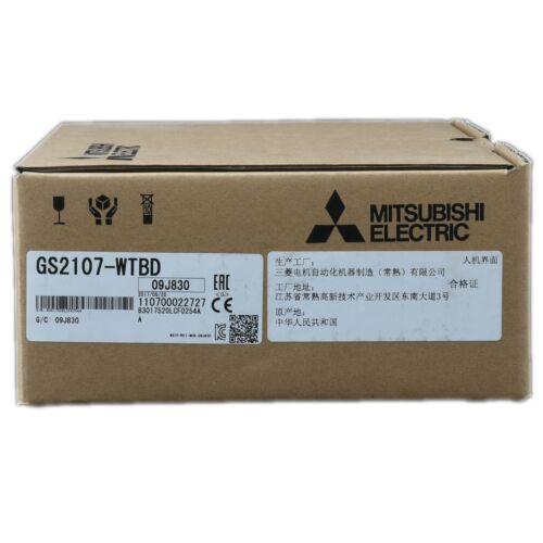 Mitsubishi GS2107-WTBD Touch Panel HMI - New in Box - MITSUBISHI