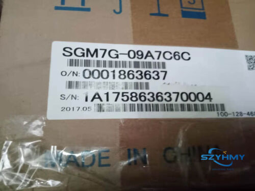 YASKAWA SGM7G-09A7C6C AC Servo Motor SGM7G09A7C6C - YASKAWA ELECTRIC CO., LTD.